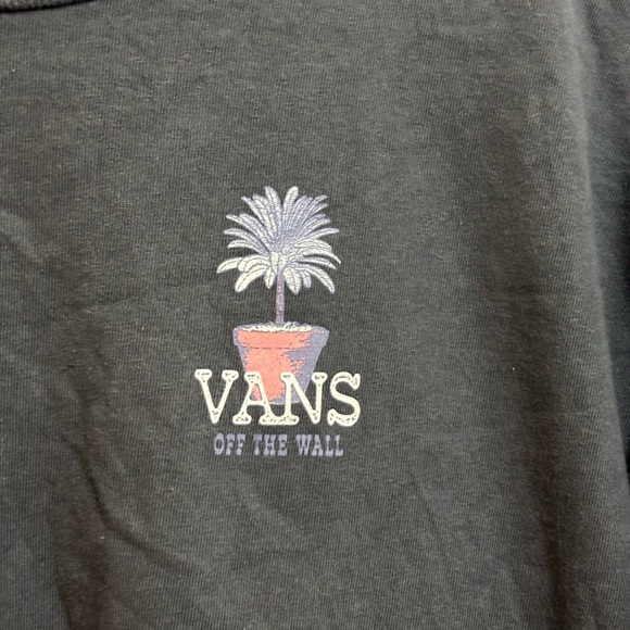 Vans Navy Blue Men's Short Sleeve Tee - Picture 3 of 6